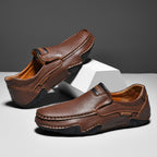 Last Day 60% OFFğŸ”¥â�±ï¸�Christmas Promotionâ�±ï¸�ğŸ”¥Men's genuine calfskin leather Slip-On Loafers