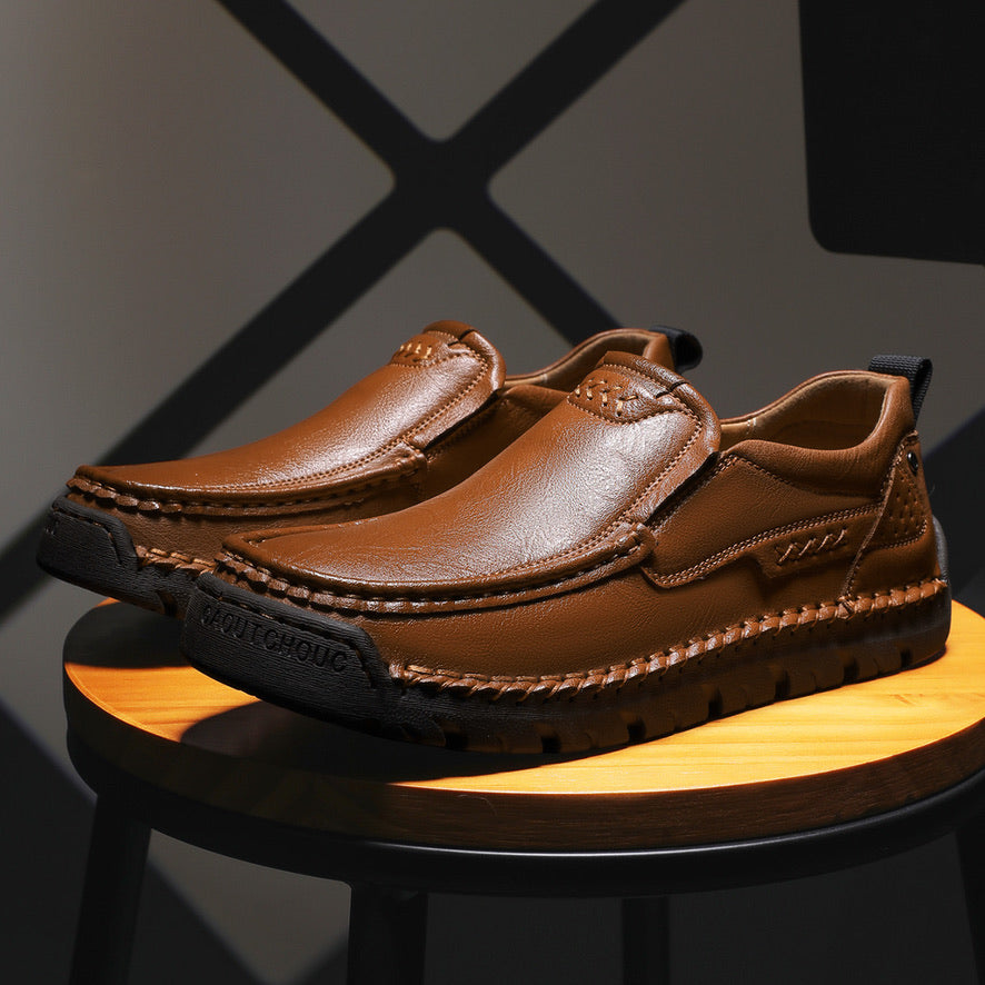 â�°Last Day! 60% OFF ğŸ”¥souatsoleÂ®Men's Handcrafted Cowhide Orthopedic Loafers