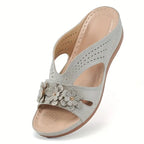 Women's Flowers Decor Arch Support Sandals