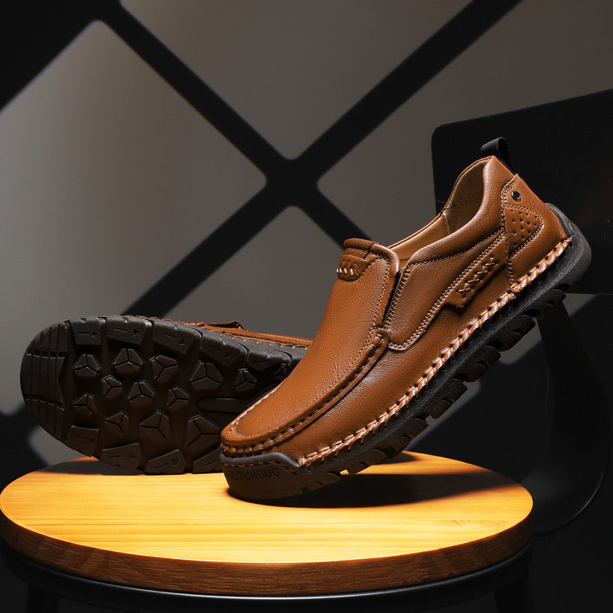 â�°Last Day! 60% OFF ğŸ”¥souatsoleÂ®Men's Handcrafted Cowhide Orthopedic Loafers