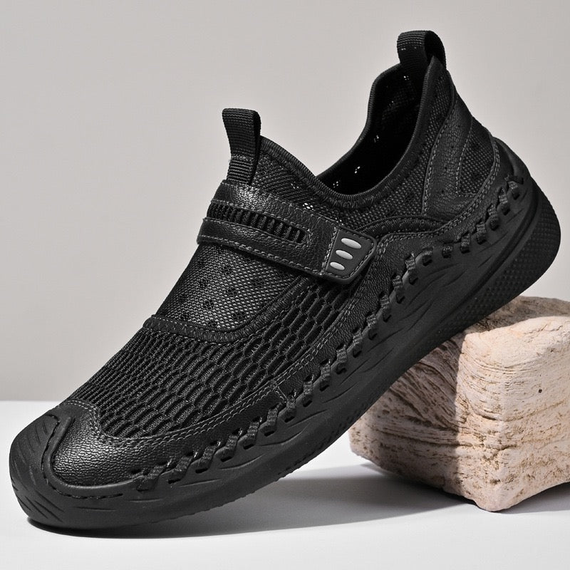 â�°Last Day! 60% OFF ğŸ”¥souatsoleÂ® Men's Handcrafted Genuine Leather Breathable Outdoor Sneakers