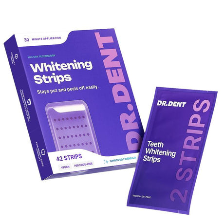 DRDENT Purple Teeth Whitening Strips