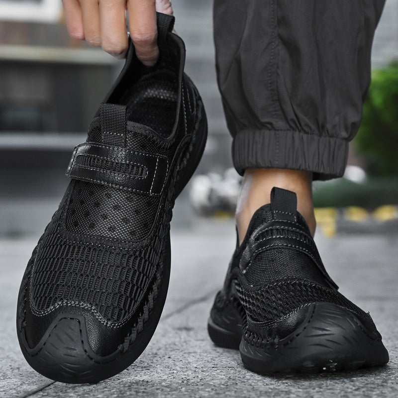 â�°Last Day! 60% OFF ğŸ”¥souatsoleÂ® Men's Handcrafted Genuine Leather Breathable Outdoor Sneakers