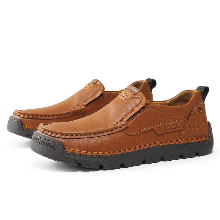 â�°Last Day! 60% OFF ğŸ”¥souatsoleÂ®Men's Handcrafted Cowhide Orthopedic Loafers