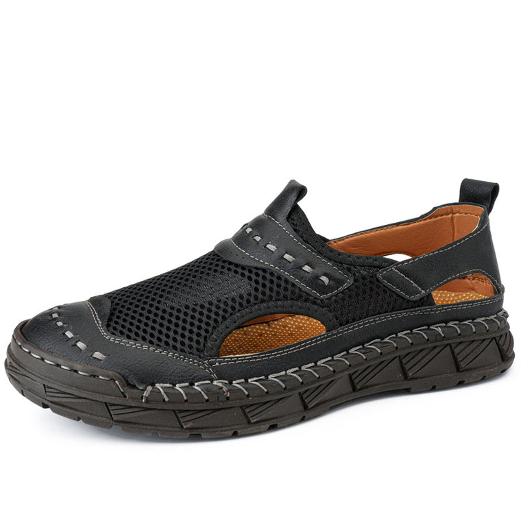 â�°Promotion - 60% OFFğŸ”¥ Men's Hand-Stitched Outdoor Casual Beach Sandals