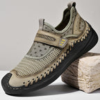 â�°Last Day! 60% OFF ğŸ”¥souatsoleÂ® Men's Handcrafted Genuine Leather Breathable Outdoor Sneakers
