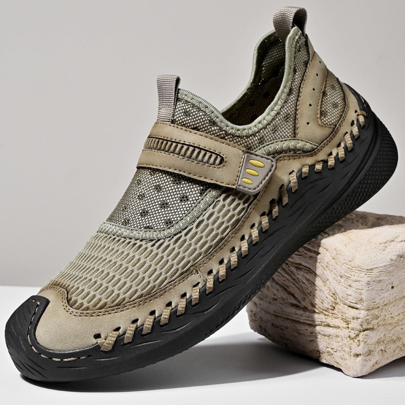 â�°Last Day! 60% OFF ğŸ”¥souatsoleÂ® Men's Handcrafted Genuine Leather Breathable Outdoor Sneakers