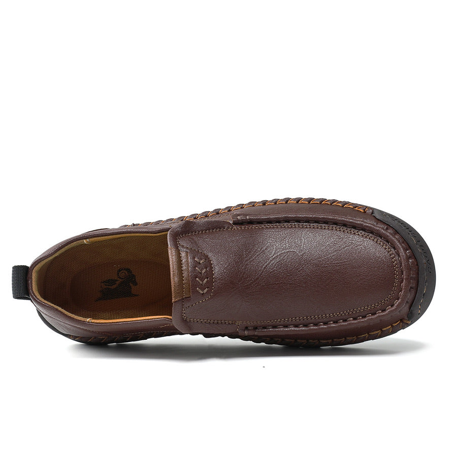 â�°Last Day! 60% OFF ğŸ”¥souatsoleÂ®Men's Handcrafted Cowhide Orthopedic Loafers