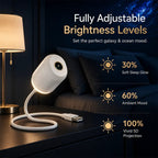 Topacme® NEXT-GEN SMART PROJECTION HD Smart Dynamic 5D Holographic Night Light Projector
