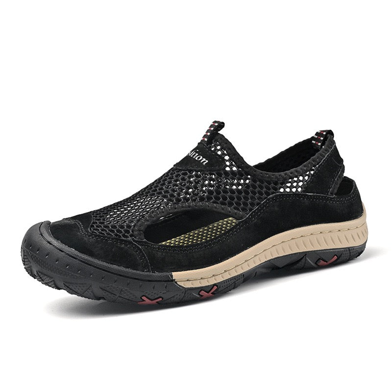 â�°Last Day! 60% OFF ğŸ”¥souatsoleÂ® Men's Genuine Leather Breathable Orthopedic Loafers