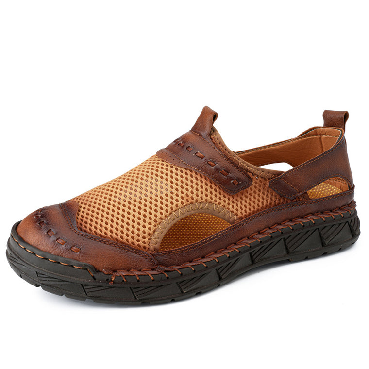â�°Promotion - 60% OFFğŸ”¥ Men's Hand-Stitched Outdoor Casual Beach Sandals