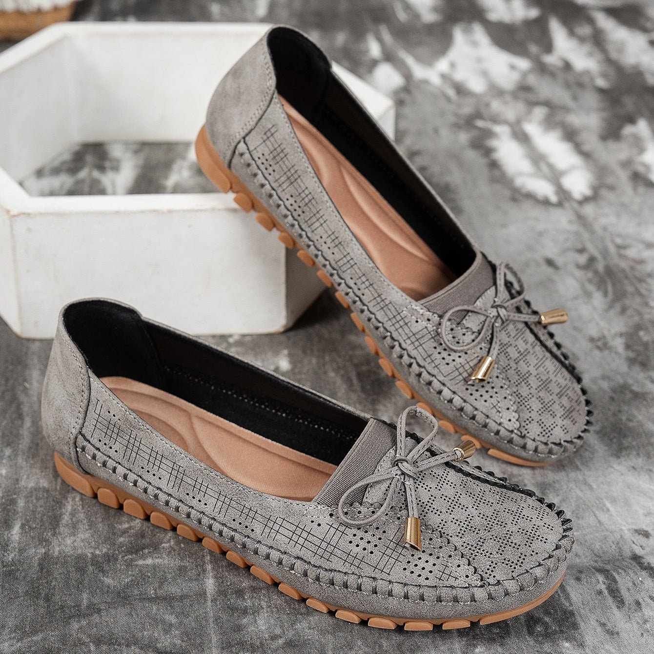 Best Seller-Last Day Orthopedic leather shoes, Lightweight, Anti-Slip, Breathable for Women
