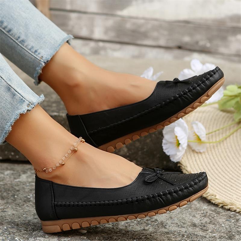 Best Seller-Last Day Orthopedic leather shoes, Lightweight, Anti-Slip, Breathable for Women