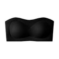 💞Damen Trägerlose BHs Push-up Bandeau BH Rutschfester drahtloser stützender gepolsterter BH Nahtloser bequemer Tube Jelly BH