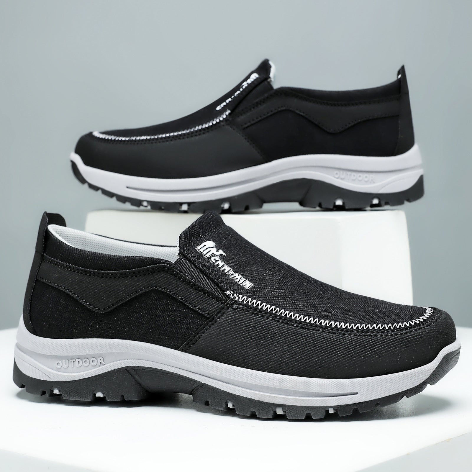ðŸ”¥LAST DAY 60% OFFðŸ”¥Men's Arch Support & Breathable and Light & Non-Slip Shoes - Proven Plantar Fasciitis, Foot and Heel Pain Relief.