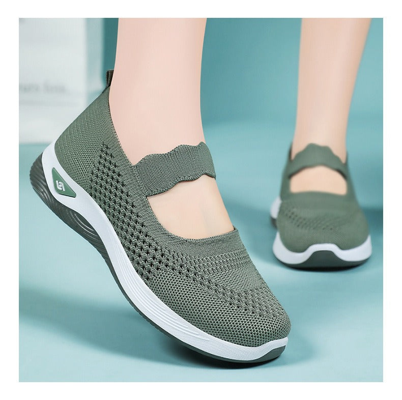 ğŸ”¥Last Day Promotion 70% OFFğŸ”¥- 2025 Women's comfortable breathable knitted sneakers