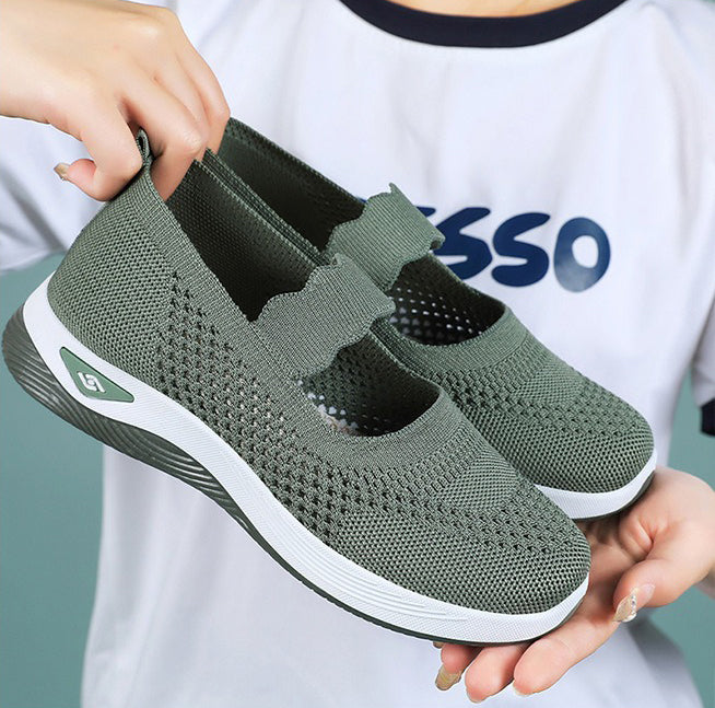 ğŸ”¥Last Day Promotion 70% OFFğŸ”¥- 2025 Women's comfortable breathable knitted sneakers