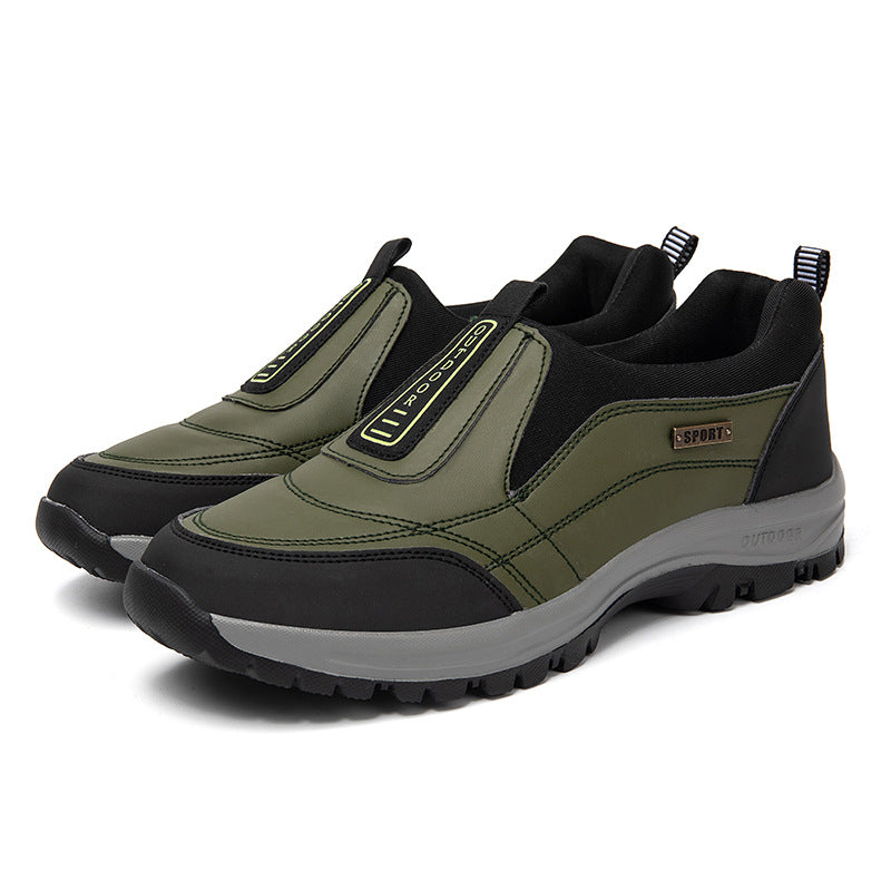 souatsoleâ„¢â�°Promotion - 70% OFFğŸ”¥ Men Casual Leather Loafer Orthopedic Walking Shoes