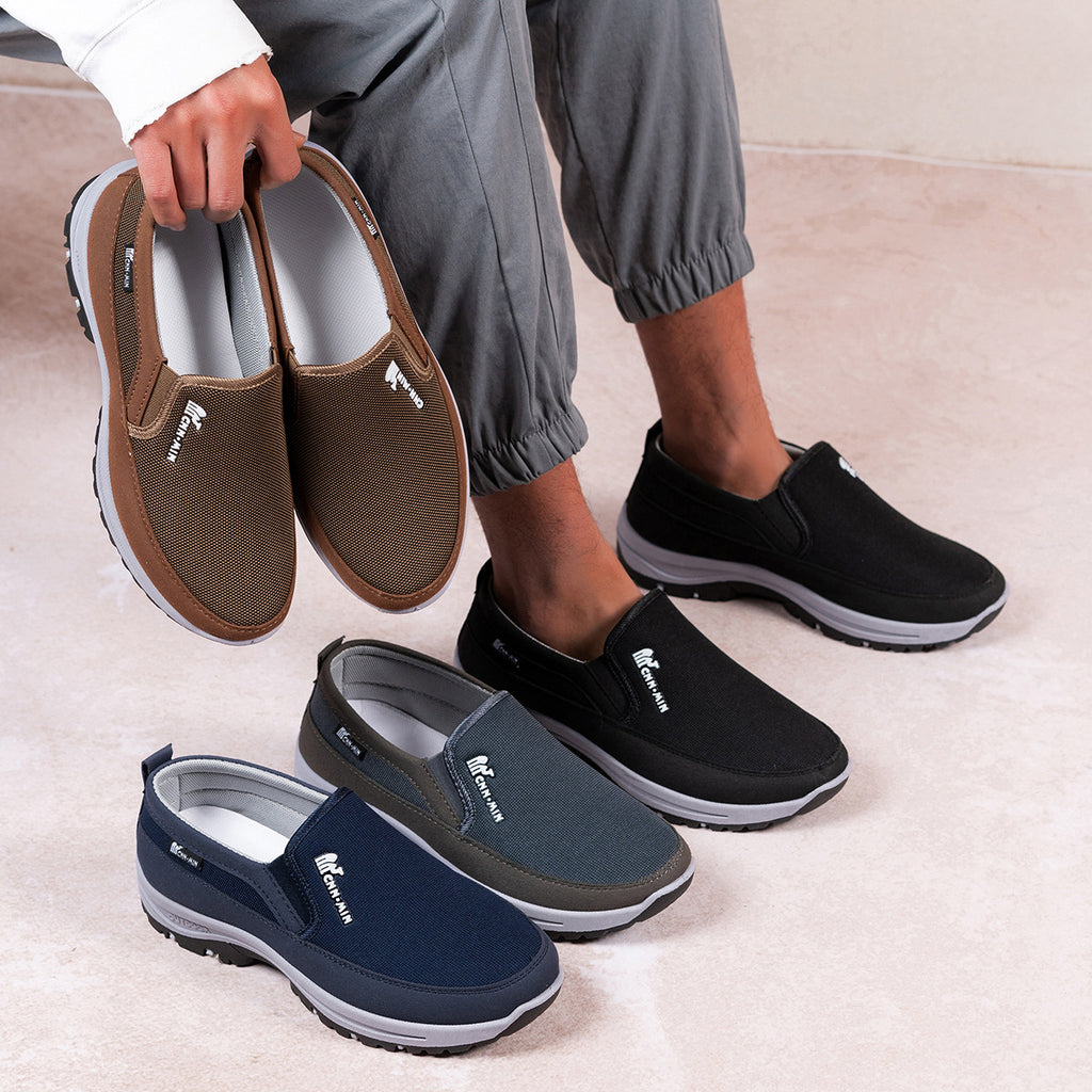 ðŸ”¥LAST DAY 60% OFFðŸ”¥Men's Arch Support & Breathable and Light & Non-Slip Shoes - Proven Plantar Fasciitis, Foot and Heel Pain Relief.