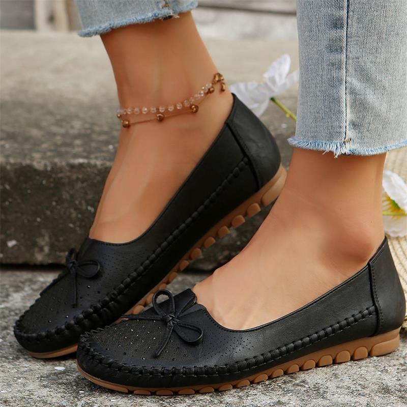 Best Seller-Last Day Orthopedic leather shoes, Lightweight, Anti-Slip, Breathable for Women