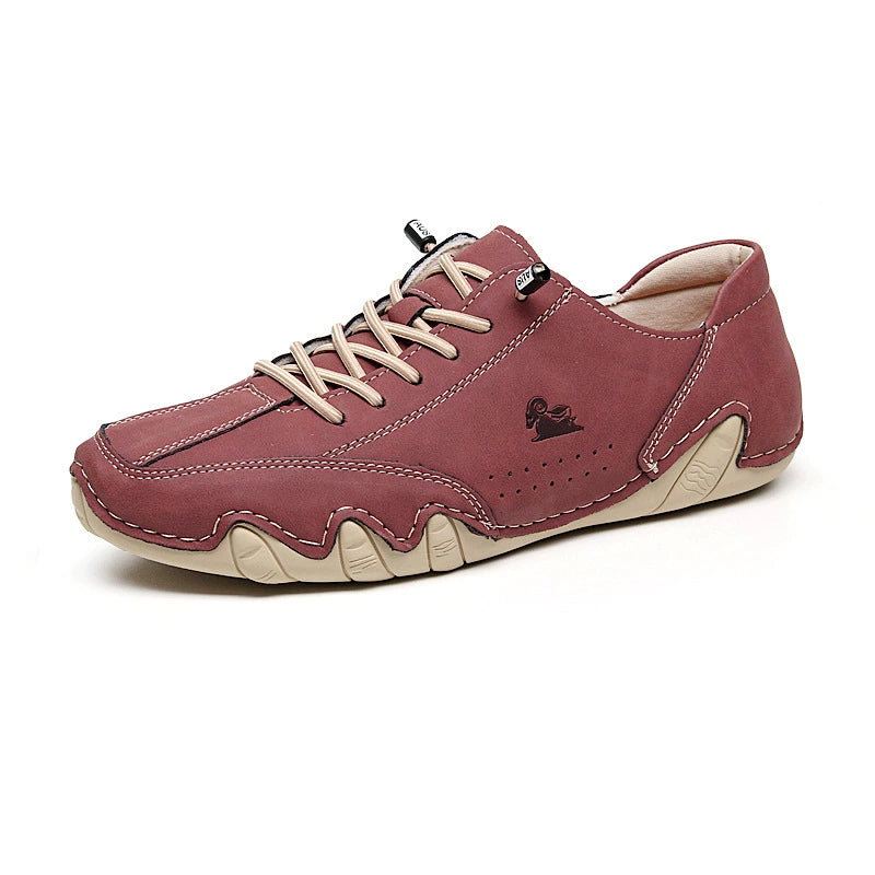 Comfort Leather Orthopedic Walking Shoes