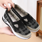 Women's comfortable breathable knitted sneakers