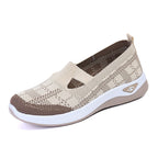 Women's comfortable breathable knitted sneakers