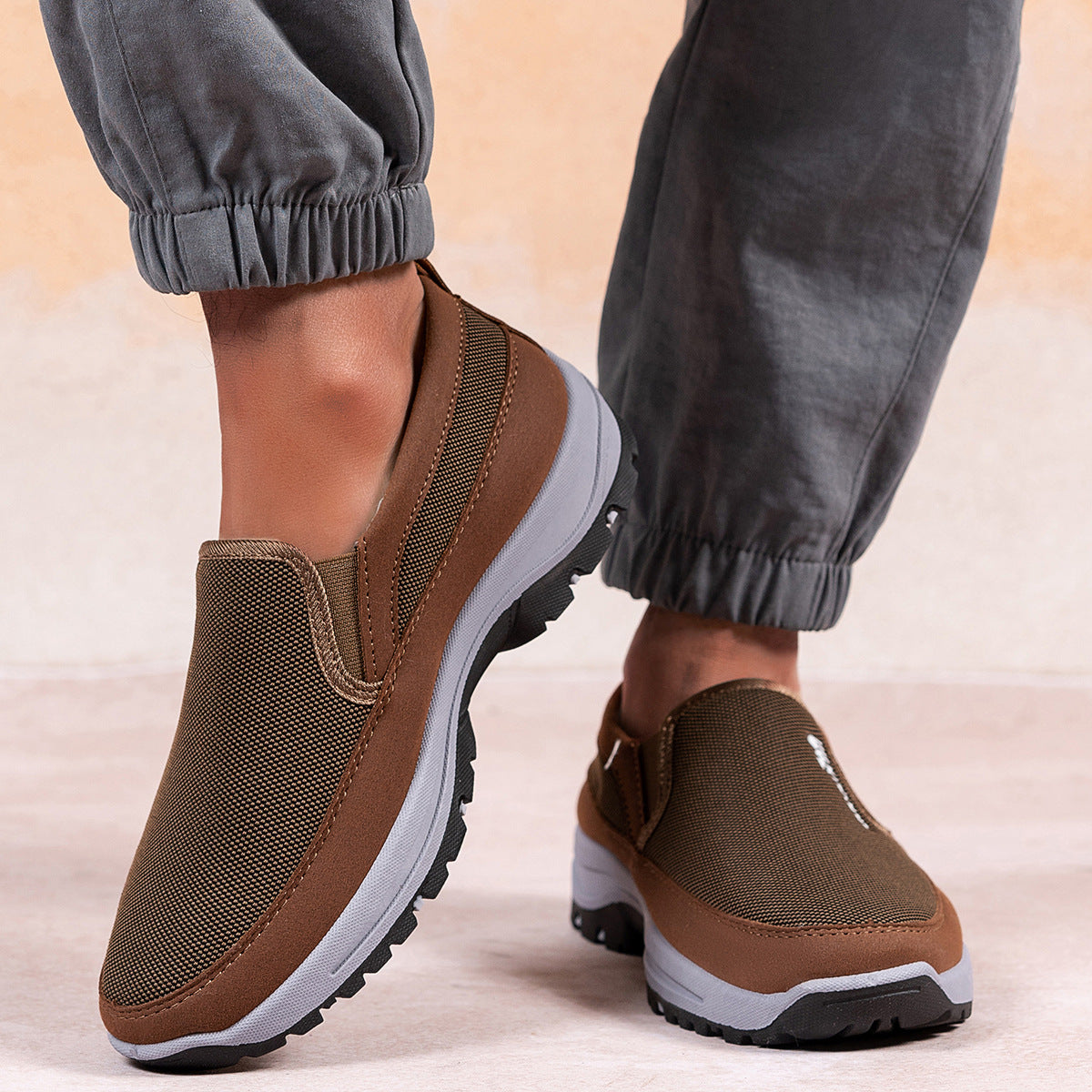 ðŸ”¥LAST DAY 60% OFFðŸ”¥Men's Arch Support & Breathable and Light & Non-Slip Shoes - Proven Plantar Fasciitis, Foot and Heel Pain Relief.