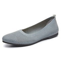 Bequeme rutschfeste flache Schuhe mit Fußgewölbestütze
