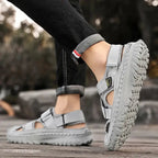 ðŸ”¥Summer Best-SellerðŸ”¥ Men's Orthopedic   Cowhide Breathable Mesh Sandals | Medical-Grade Foot Protection Design, Walk 8 Hours Without Foot Fatigue