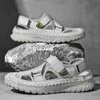 ðŸ”¥Summer Best-SellerðŸ”¥ Men's Orthopedic   Cowhide Breathable Mesh Sandals | Medical-Grade Foot Protection Design, Walk 8 Hours Without Foot Fatigue