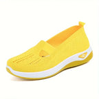 Women's comfortable breathable knitted sneakers