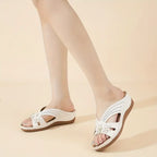 Women's Flowers Decor Arch Support Sandals