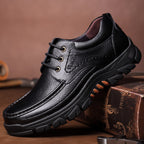 ðŸ”¥On This Week Sale 70% OFFðŸ”¥ Men's Cow Leather Waterproof Comfy Non Slip Soft Slip On Casual Shoes
