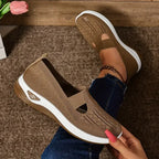 Women's comfortable breathable knitted sneakers