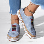ðŸ”¥LAST DAY 70% OFF - Women Comfortable Hollow Lightweight Low Top Slip On