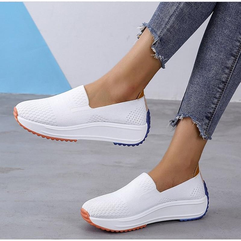 Women's Orthopedic Slip-On Walking Shoes