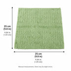1 Count, Tearable Plush Cleaning Cloth Roll, for daily household cleaning of tableware, cooktop, glassware and cabinets