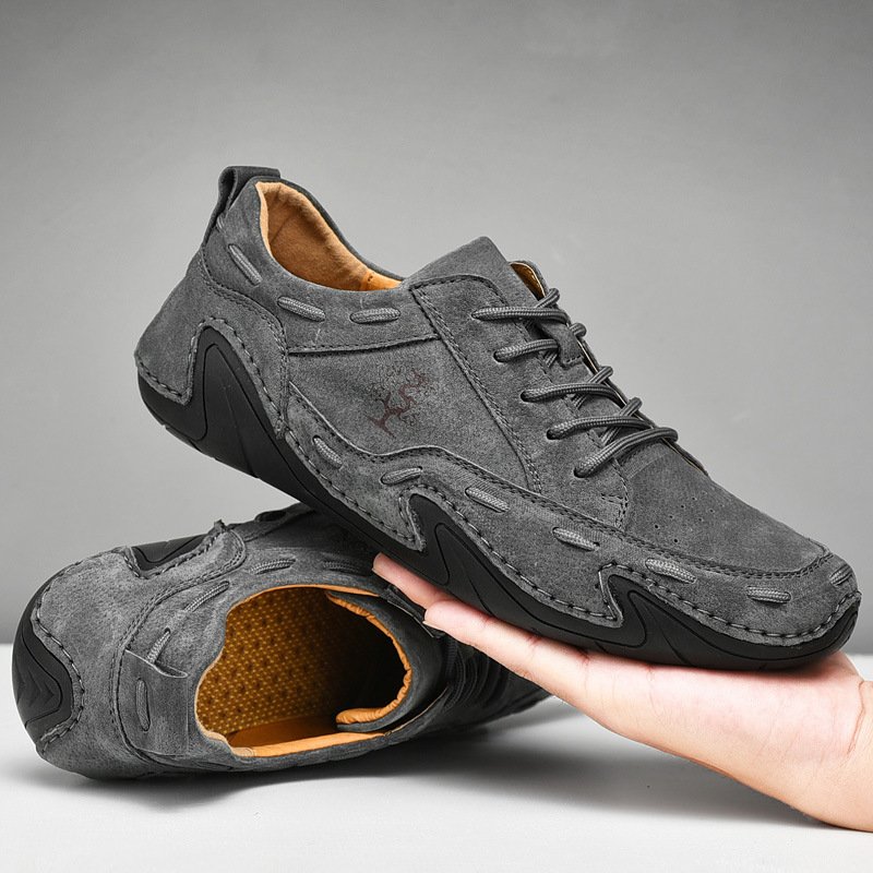 ����HOT SALE����--60% OFF ����Men���s Italian Comfortable Waterproof Suede    Shoes