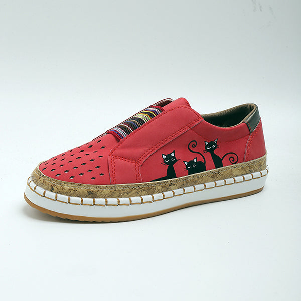 ðŸ”¥LAST DAY 70% OFF - Women Comfortable Hollow Lightweight Low Top Slip On