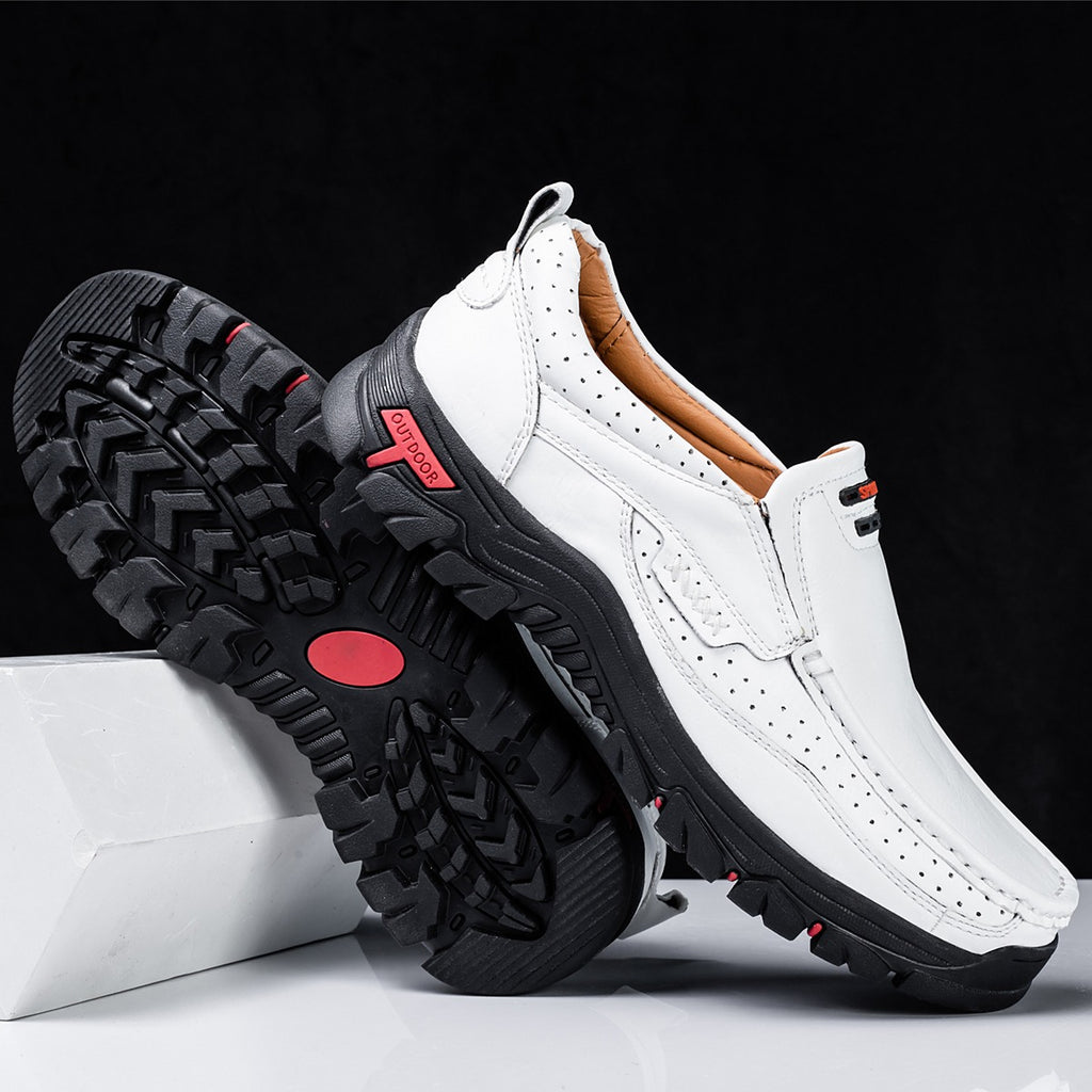 Orthopedic Walking Genuine Leather Slip-On Loafers