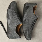 ����HOT SALE����--60% OFF ����Men���s Italian Comfortable Waterproof Suede    Shoes