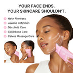 Collagen Gua Sha Neck Wrinkle Cream | Built-In Gua Sha Massager with Volufiline 5% + PDRN | Firming, Contour Care for the Look of Fine Lines, Jawline, Neck, Décolleté,Underarms, Chest, Legs, Shoulder | Massage Cream