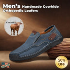 Last Day 60% OFFğŸ”¥â�±ï¸�Christmas Promotionâ�±ï¸�ğŸ”¥Men's genuine calfskin leather Slip-On Loafers