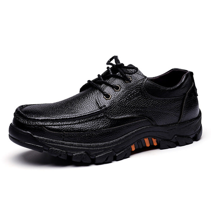 ðŸ”¥On This Week Sale 70% OFFðŸ”¥ Men's Cow Leather Waterproof Comfy Non Slip Soft Slip On Casual Shoes