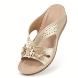 Women's Flowers Decor Arch Support Sandals