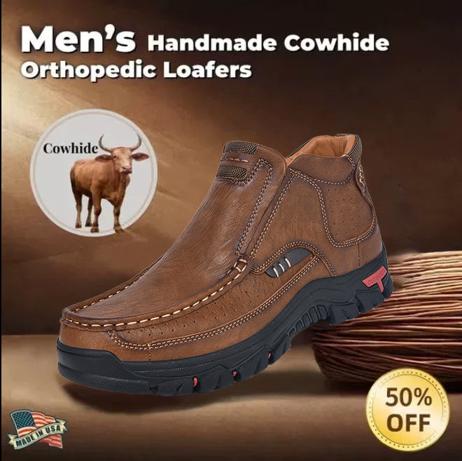 â�° 50% off - 2025 Newest Men's Orthopedic Leather Loafers