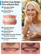 Premium All-Inclusive Full Dentures, No Dentist Required, Regain Your Confidence