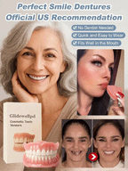 Premium All-Inclusive Full Dentures, No Dentist Required, Regain Your Confidence