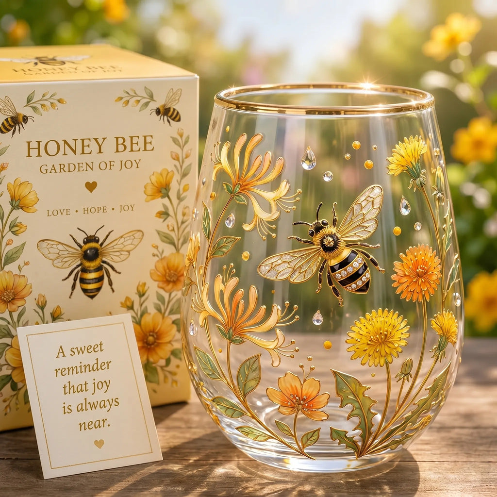 🌸🌿 2026 Limited Edition: Hope Garden - Glass Teacup ☀️☕